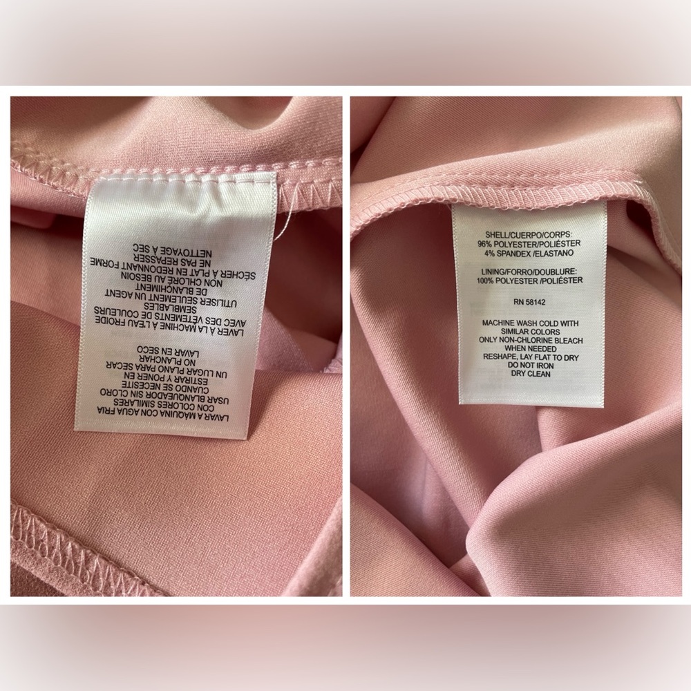 NWT Donna Morgan Soft Pink Mini 👗 Retail $175 - Picture 14 of 17